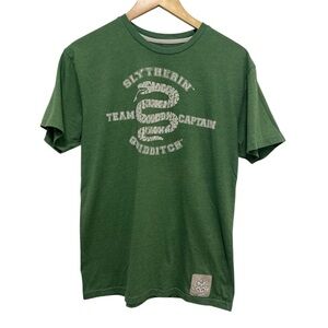 Wizarding World of Harry Potter Official Slytherin Quidditch Team Captain Tee M